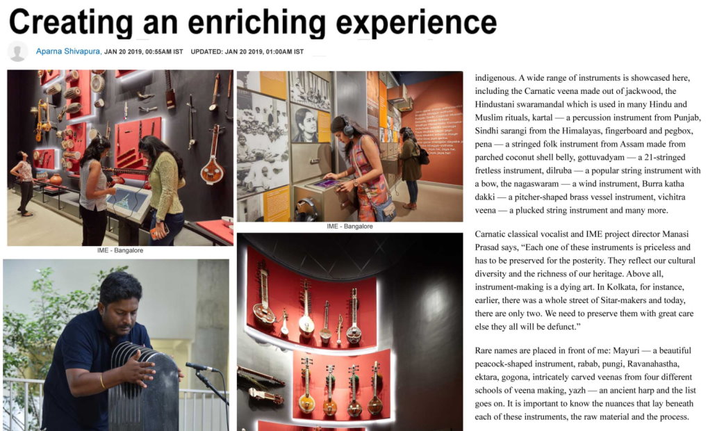 Creating an enriching experience