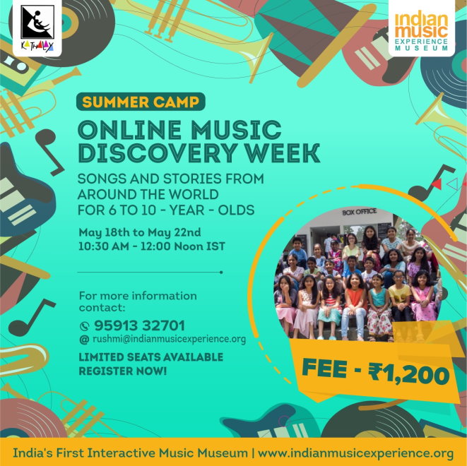 Summer Camp Online Music Discovery Week IME