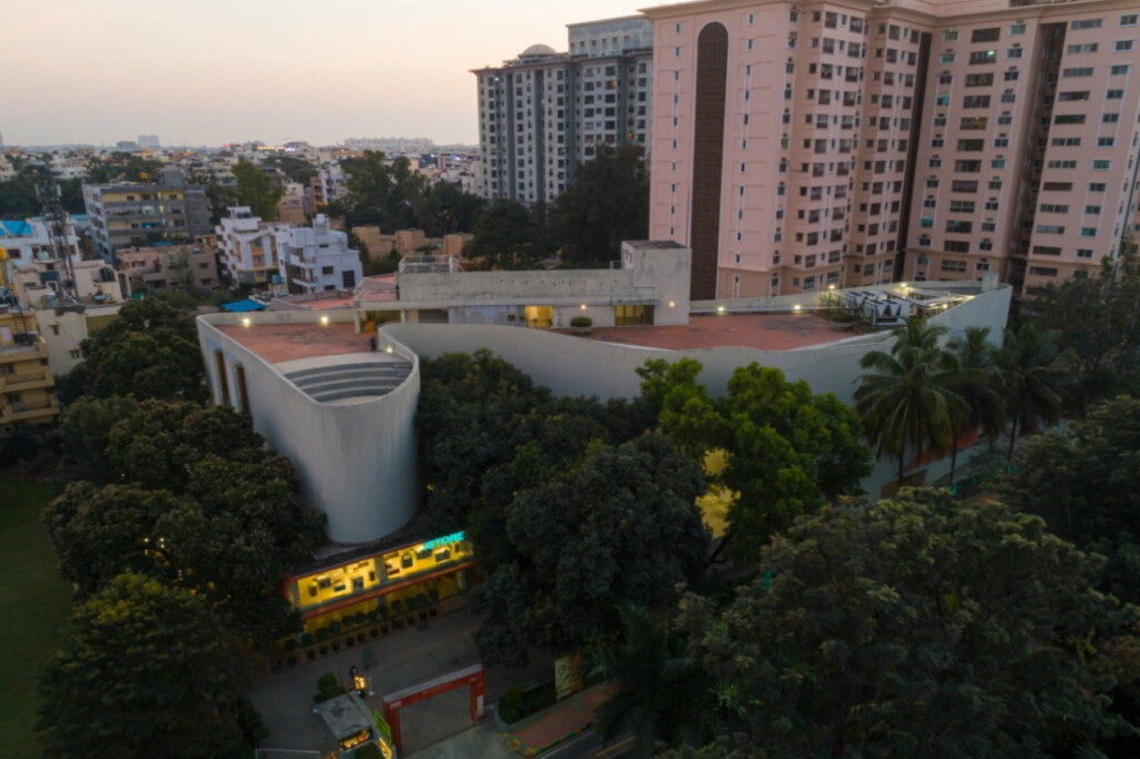 This is the Indian Music Experience Museum. It is a huge building and is India’s first interactive music museum. The museum is in India’s garden city – Bangalore.