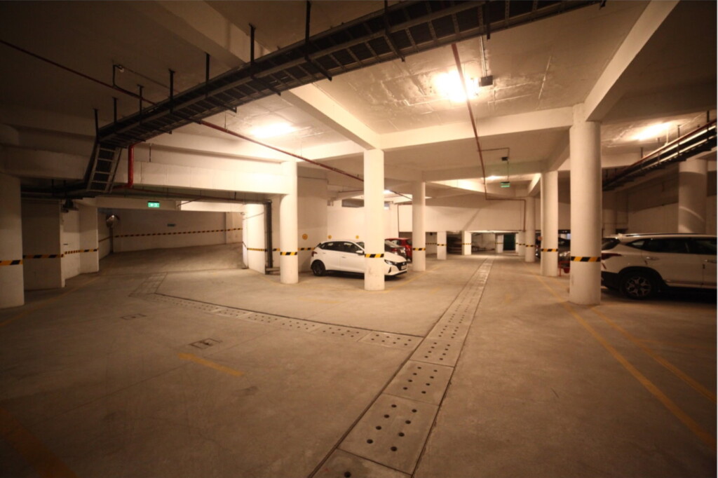 This is our parking area. If you come by a two-wheeler or four-wheeler, you will alight here. There is a special area designated for parents of children with additional needs.