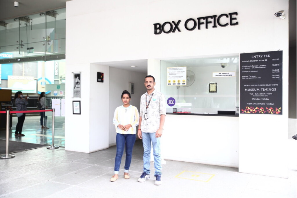 Say hello to our staff members, Ashwini and Saajan. Reach out to them if you need help with anything.